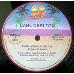 Carl Carlton / Odyssey (2) Everlasting Love / Native New Yorker USED VINYL 12INCH 33 S RPM EP SINGLE