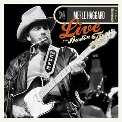 Merle Haggard Live From Austin TX Vinyl LP USED