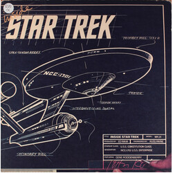 Gene Roddenberry Inside Star Trek Vinyl LP USED