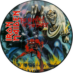 Iron Maiden The Number Of The Beast Vinyl LP USED
