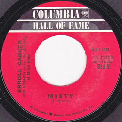 Erroll Garner Misty / Dreamy VINYL 7" USED