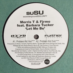 Morris T & Fjrmo / Barbara Tucker Let Me Be USED VINYL 12INCH PROMO