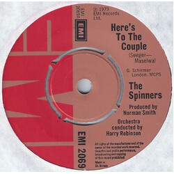 The Spinners Here's To The Couple Vinyl 7" USED