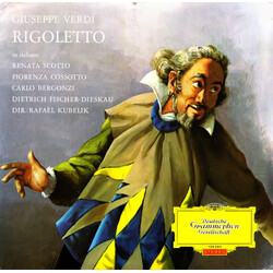 Giuseppe Verdi / Renata Scotto / Fiorenza Cossotto / Carlo Bergonzi / Dietrich Fischer-Dieskau / Rafael Kubelik Rigoletto (In Italiano) Vinyl LP USED