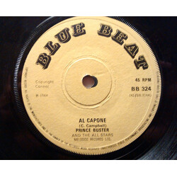 Prince Buster's All Stars Al Capone USED VINYL 7INCH 45 RPM SINGLE REISSUE
