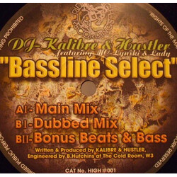 Kalibre / Hustler (6) / Linski T / Lady (7) Bassline Select VINYL 12" USED