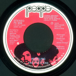 The Hustlers (4) Hustling USED VINYL 7INCH 45 RPM STYRENE