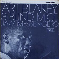 Art Blakey & The Jazz Messengers 3 Blind Mice Vinyl LP USED