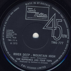 The Supremes / Four Tops River Deep - Mountain High VINYL 7" USED