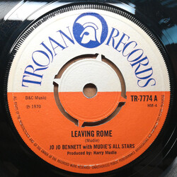 Jo Jo Bennett / Mudies All Stars Leaving Rome USED VINYL 7INCH 45 RPM SINGLE