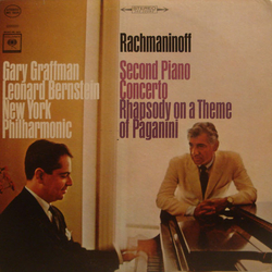 Sergei Vasilyevich Rachmaninoff / Gary Graffman / Leonard Bernstein / New York Philharmonic Second Piano Concerto / Rhapsody On A Theme Of Paganini Vi