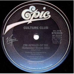 Culture Club I'm Afraid Of Me Vinyl 12" USED