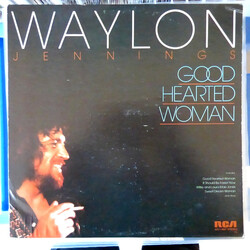 Waylon Jennings Good Hearted Woman Vinyl LP USED