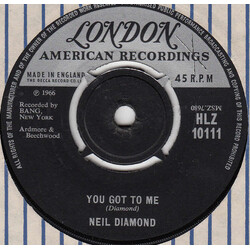 Neil Diamond You Got To Me USED VINYL 7INCH 45 RPM