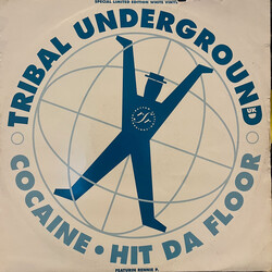 Tribal Underground Cocaine / Hit Da Floor USED VINYL 12INCH 45 RPM LIMITED EDITION SPECIAL EDITION
