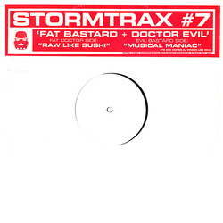 Fat Bastard & Doctor Evil Raw Like Sushi / Musical Maniac USED VINYL 12INCH WHITE LABEL
