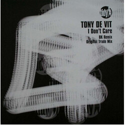 Tony De Vit I Don't Care USED VINYL 12INCH 45 RPM SINGLE