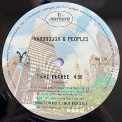 Yarbrough & Peoples Third Degree Vinyl 12" USED