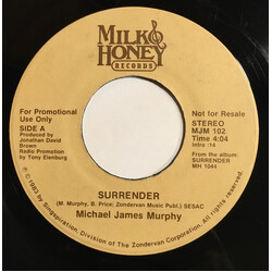 Michael James Murphy Surrender USED VINYL 7INCH PROMO STEREO MONO