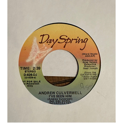 Andrew Culverwell I've Seen Him Mono / Stereo USED VINYL 7INCH 45 RPM PROMO STEREO MONO