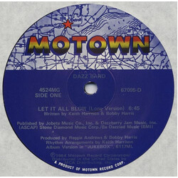 Dazz Band Let It All Blow USED VINYL 12INCH 33 S RPM