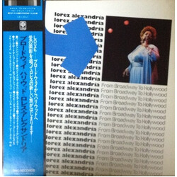 Lorez Alexandria From Broadway To Hollywood Vinyl LP USED