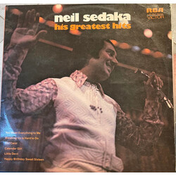 Neil Sedaka Neil Sedaka Sings His Greatest Hits Vinyl LP USED