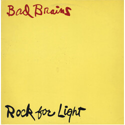 Bad Brains Rock For Light Vinyl LP USED