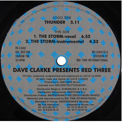 Dave Clarke Red 3 VINYL 12" USED