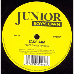 Take Aim Praise Dance USED VINYL 12INCH 45 RPM