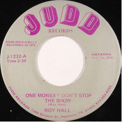 Roy Hall One Monkey Don't Stop The Show USED VINYL 7INCH 45 RPM