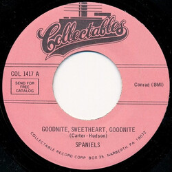The Spaniels Goodnite, Sweetheart, Goodnite / You Don't Move Me Vinyl 7" USED