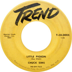 Chuck Sims Life Isn't Long Enough USED VINYL 7INCH 45 RPM REPRESS