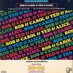 Quincy Jones Bob & Carol & Ted & Alice Vinyl LP USED