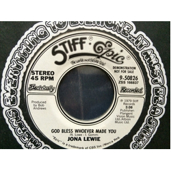 Jona Lewie God Bless Whoever Made You Vinyl 7" USED