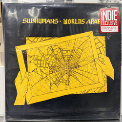 Subhumans Worlds Apart Vinyl LP USED