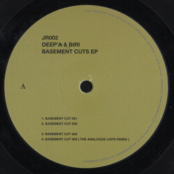 Deep'a & Biri Basement Cuts EP USED VINYL 12INCH EP