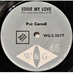 Pat Carroll Eddie My Love USED VINYL 7INCH 45 RPM