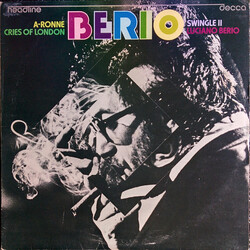 Luciano Berio / Swingle II A-Ronne / Cries Of London Vinyl LP USED