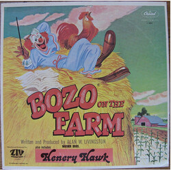 Pinto Colvig / Alan Livingston / Mel Blanc Bozo On The Farm Vinyl LP USED