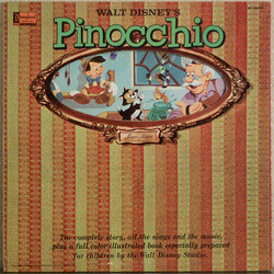 Walt Disney Studio Walt Disney's Story Of Pinocchio Vinyl LP USED