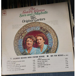 Sara Carter (2) / Maybelle Carter An Historic Reunion: Sara And Maybelle, The Original Carters Vinyl LP USED