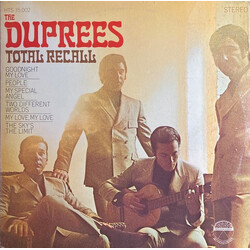 The Duprees Total Recall Vinyl LP USED