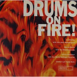 Various Drums On Fire! Vinyl LP USED