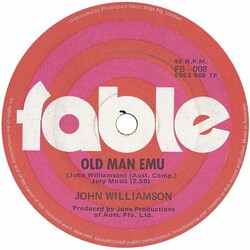 John Williamson Old Man Emu USED VINYL 7INCH SINGLE 45 RPM