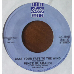 Vince Guaraldi Cast Your Fate To The Wind / Mr. Lucky USED VINYL 7INCH 45 RPM SINGLE STYRENE STEREO MONO