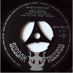 Curtis Mayfield We Got To Have Peace USED VINYL 7INCH 45 RPM SINGLE