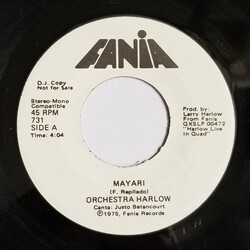 Orchestra Harlow Mayari / Gracia Divina USED VINYL 7INCH 45 RPM PROMO