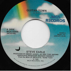 Steve Earle Guitar Town USED VINYL 7INCH 45 RPM SINGLE