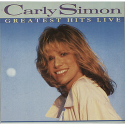 Carly Simon Greatest Hits Live Vinyl LP USED
